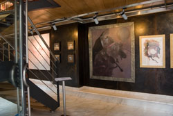art gallery third millennium venice, interiors